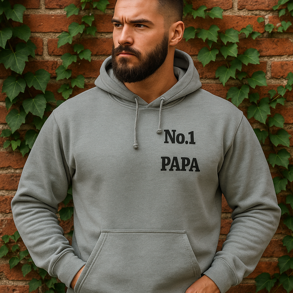No.1 PAPA Hoodie – Dé favoriet voor de allerbeste vader