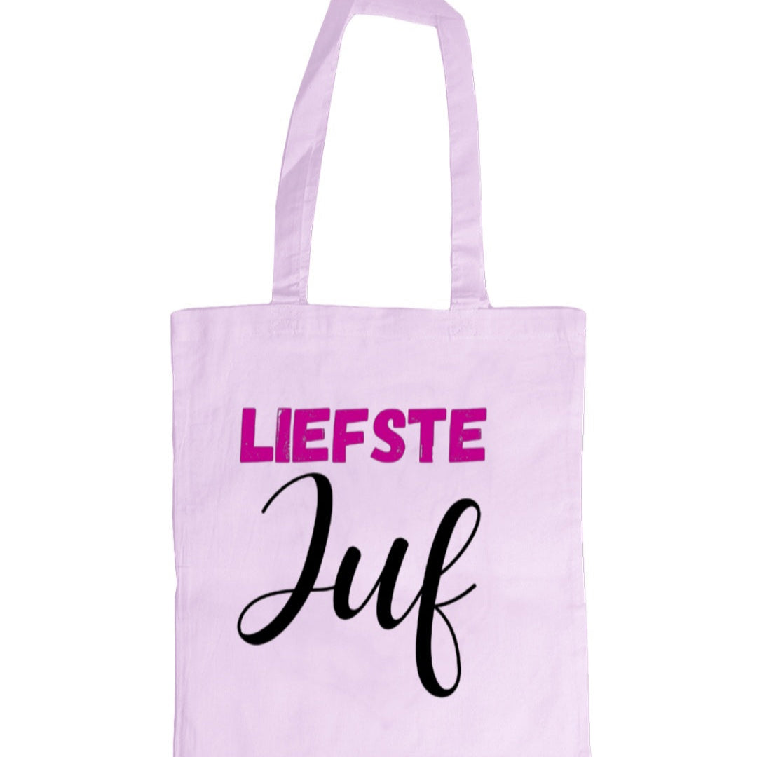 Canvas tas – Liefste juf