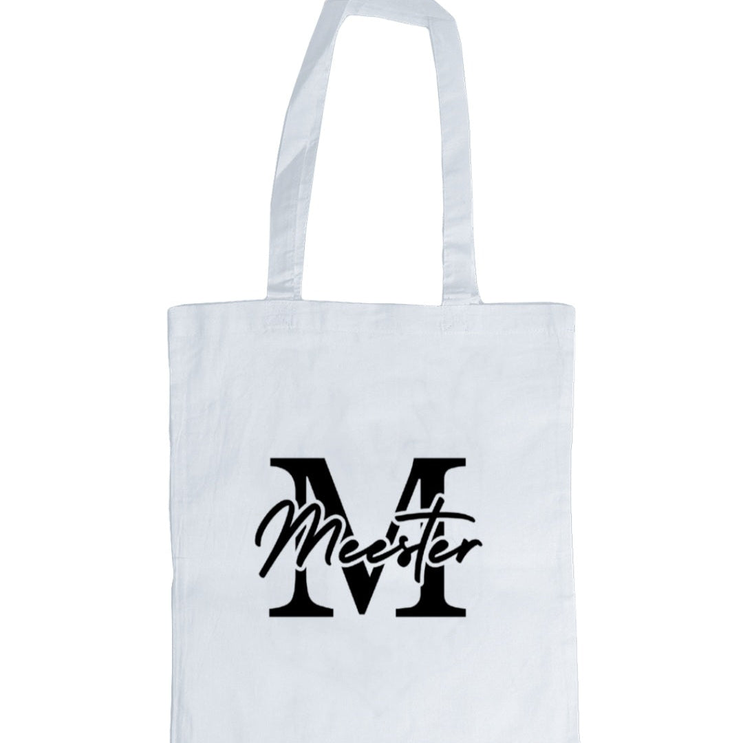 Canvas tas – Meester