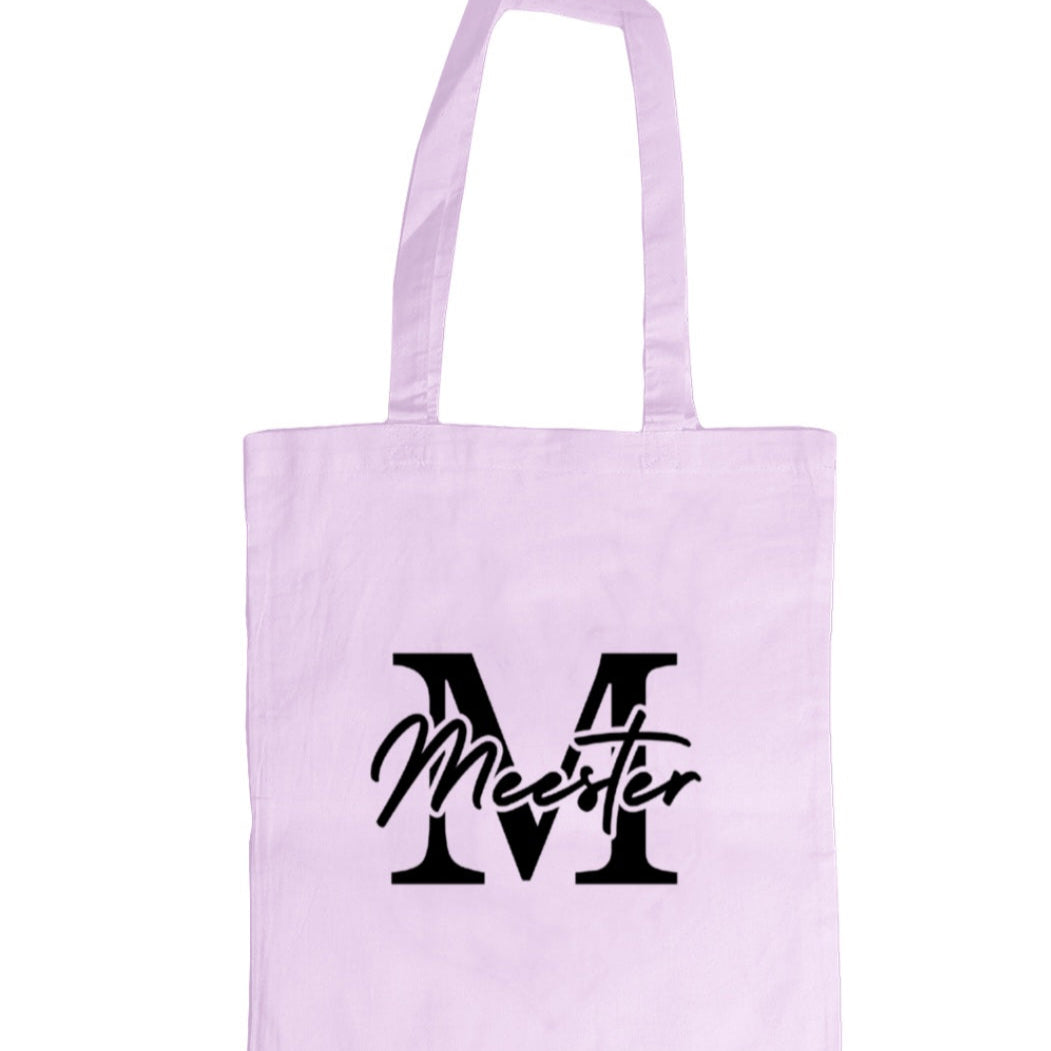 Canvas tas – Meester