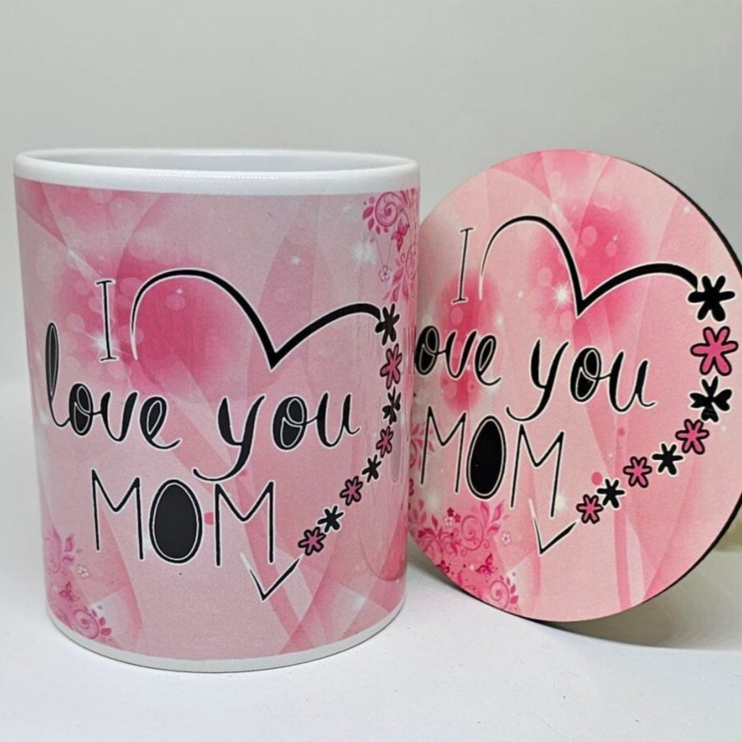 Mok - I love you mom - moederdag