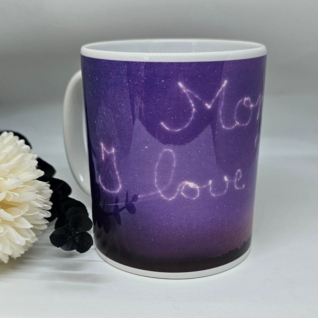 Mok - Moederdag - tekst in de sterren - mom i love you