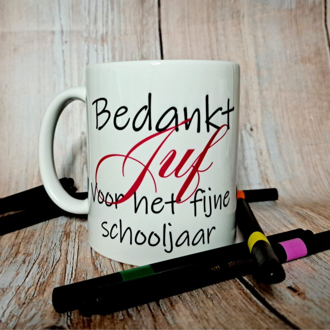 Mok - Bedankt juf
