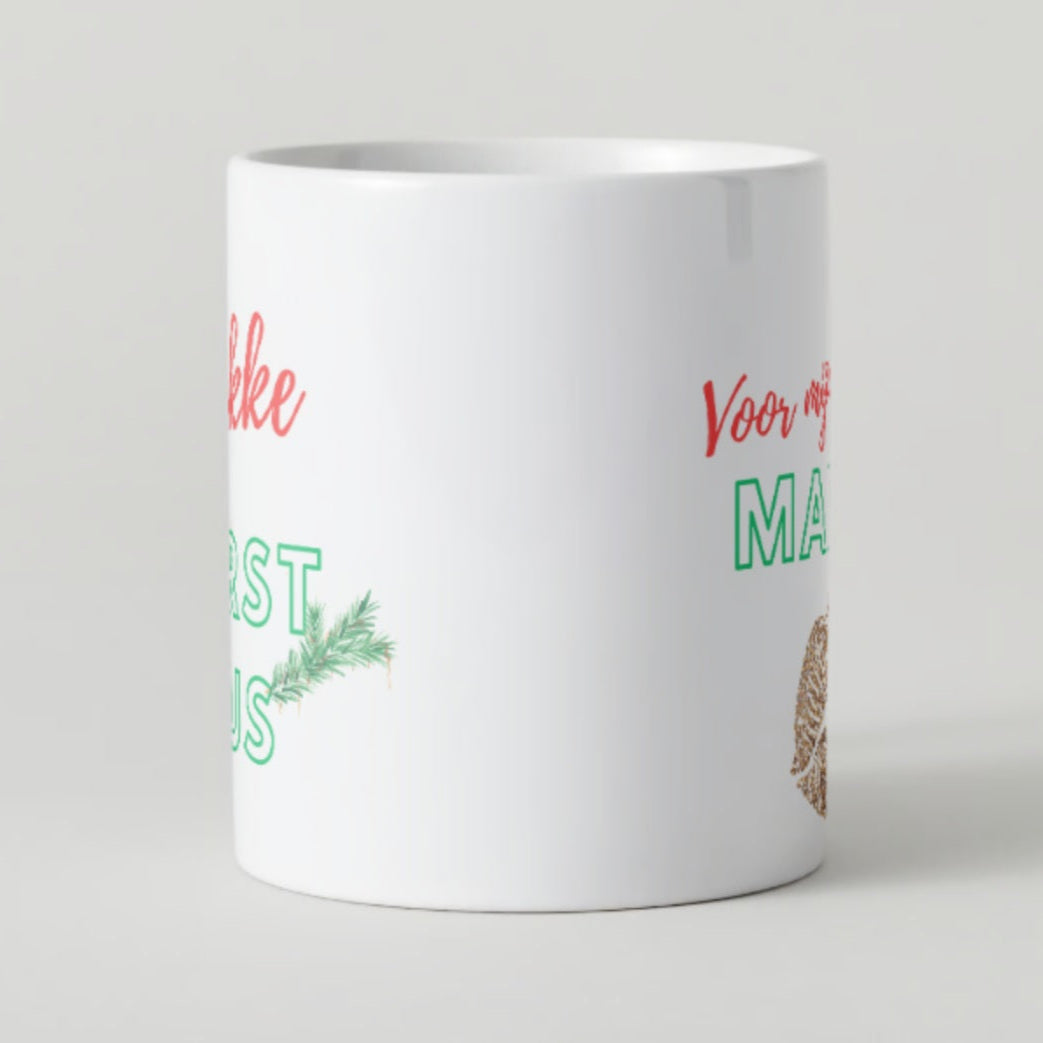 Mok - kerst - Dikke kerst kus - mama