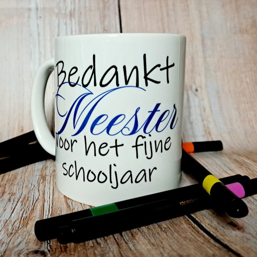 Mok - Bedankt meester