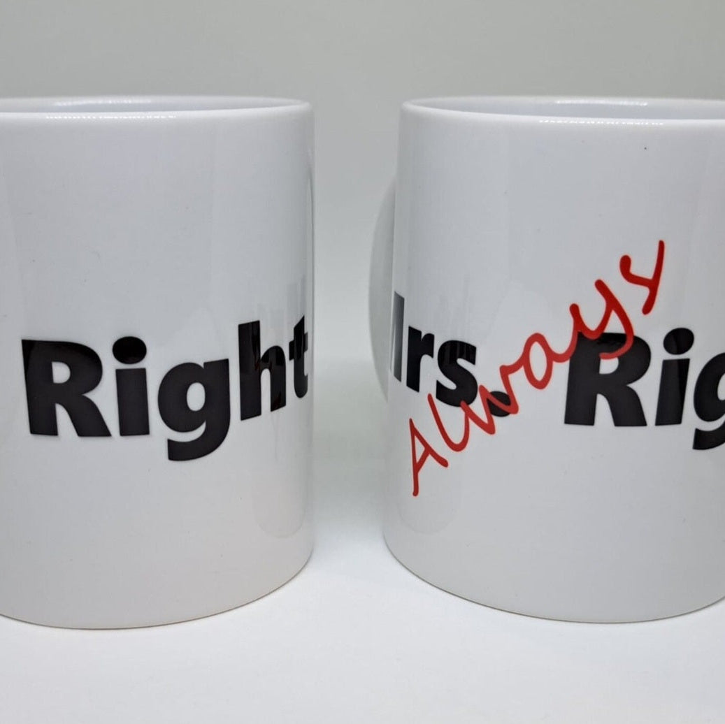 Mokken set - Mr Right en Mrs Always right