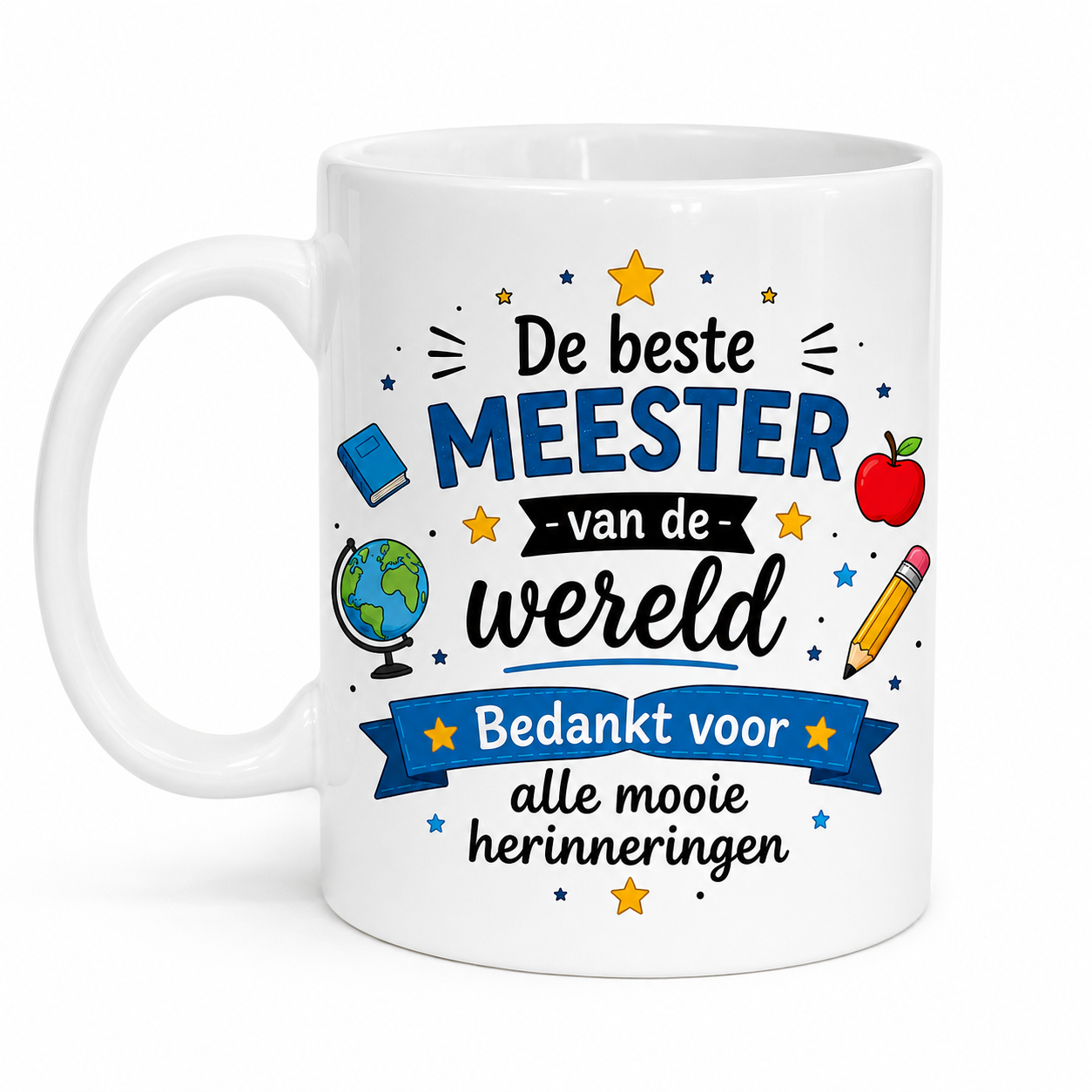 Mok de beste meester - einde schooljaar cadeau