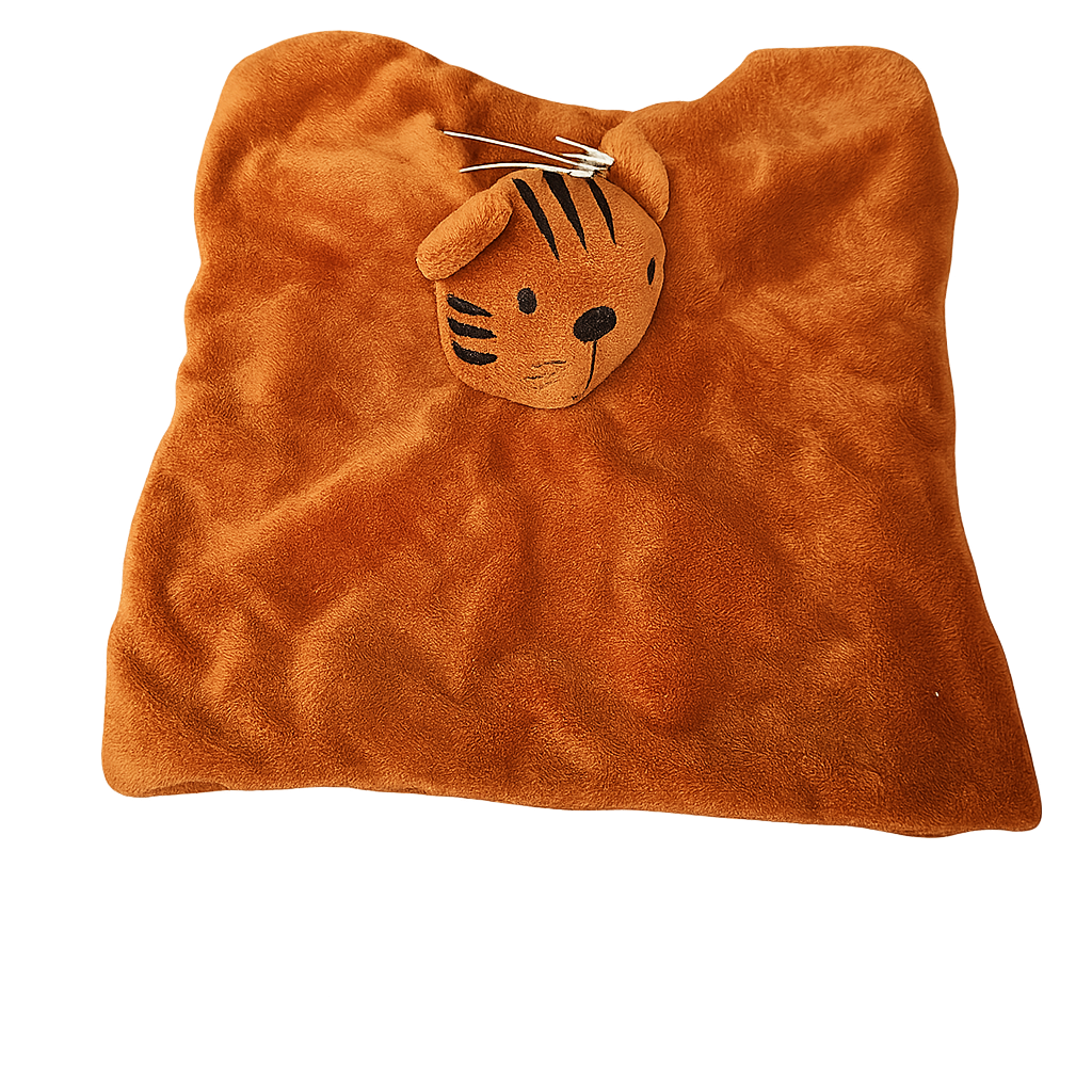 Knuffel doekje - leeuw - met naam en geboortedatum