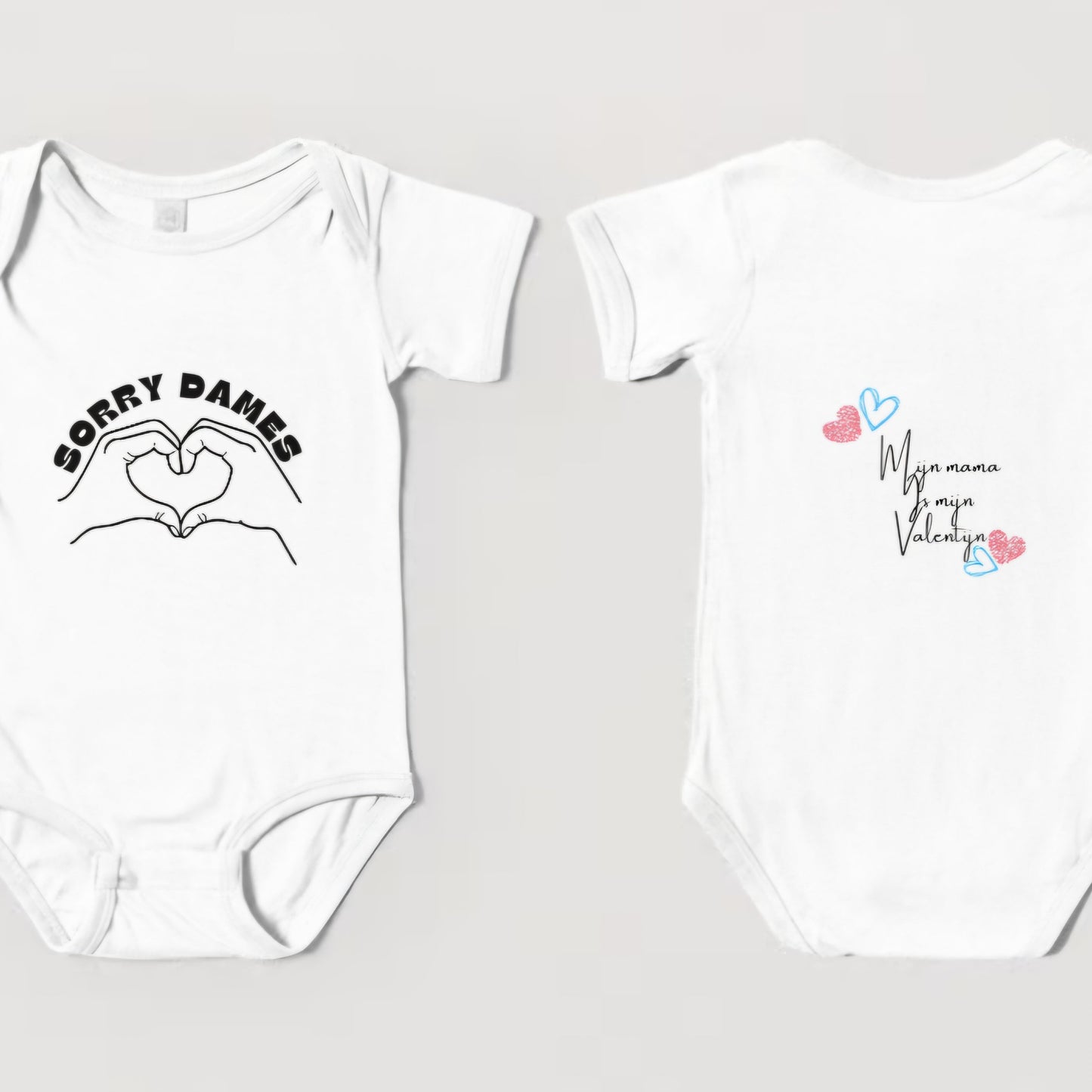 Romper Valentijn - mijn mama is mijn Valentijn
