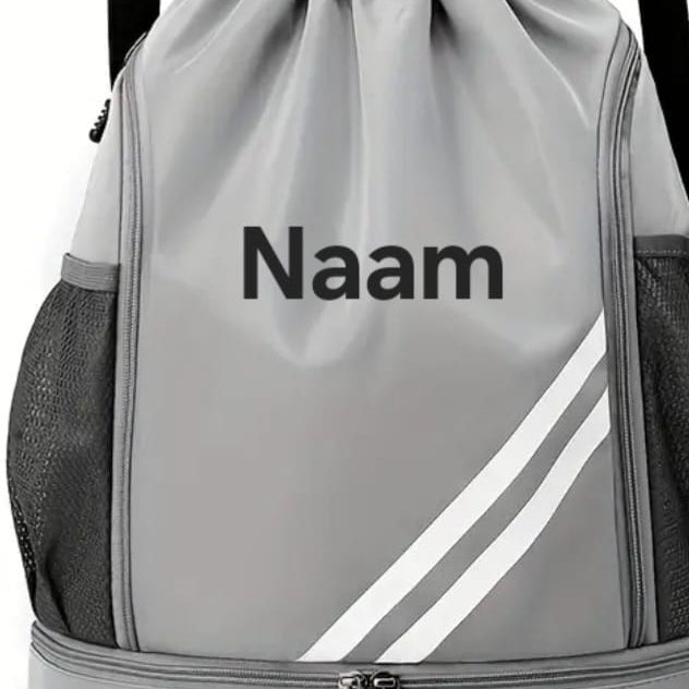Sporttas met naam