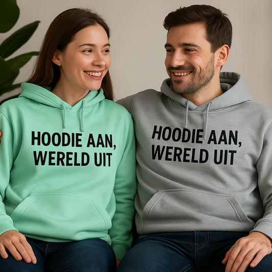 Hoodie Aan, Wereld Uit – Jouw ultieme comfort zone