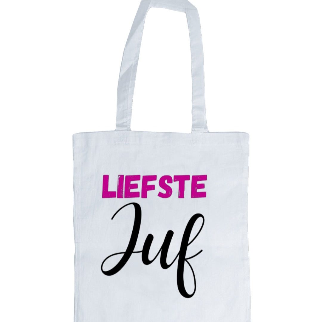 Canvas tas – Liefste juf