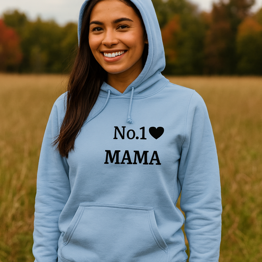 No.1 MAMA Hoodie – Voor de allerliefste moeder