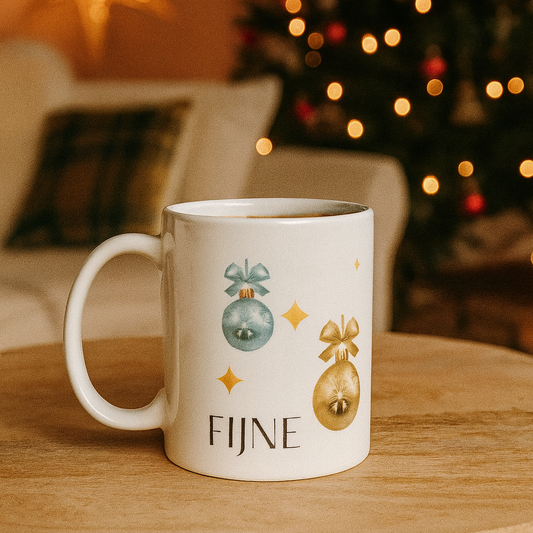 Mok - kerst - fijne en warme feestdagen