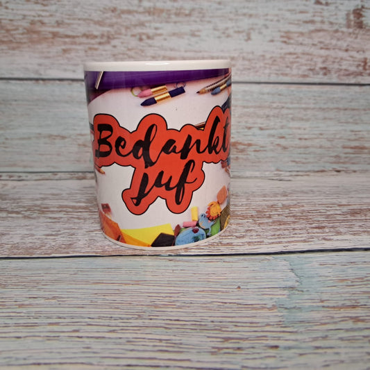 Mok - bedankt juf - juf cadeau