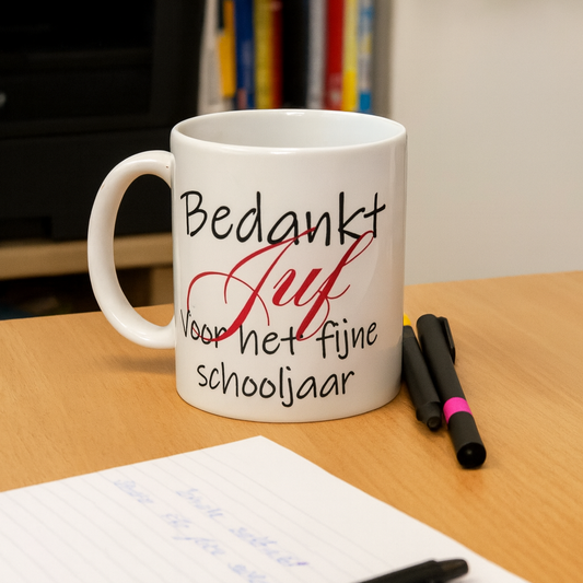 Mok - Bedankt juf