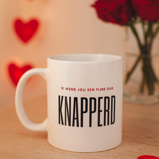 Mok - valentijn - fijne dag knapperd