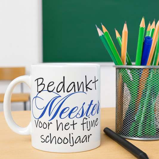 Mok - Bedankt meester
