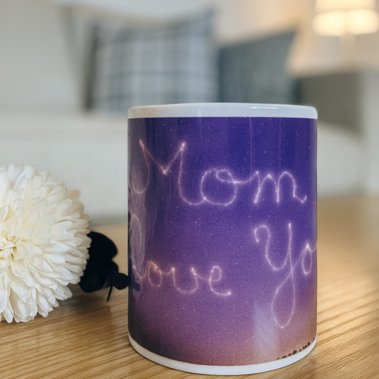 Mok - Moederdag - tekst in de sterren - mom i love you