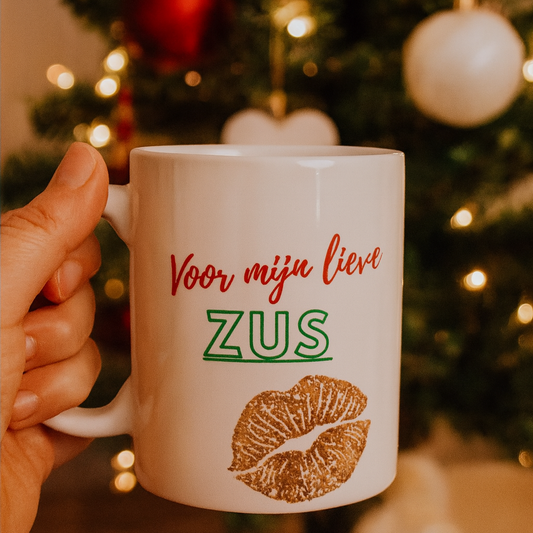 Mok - kerst - Dikke kerst kus - zus