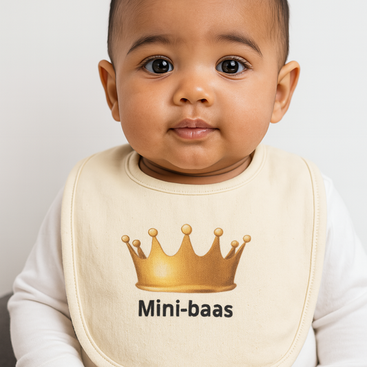 Slabber – Mini-baas - gouden kroon