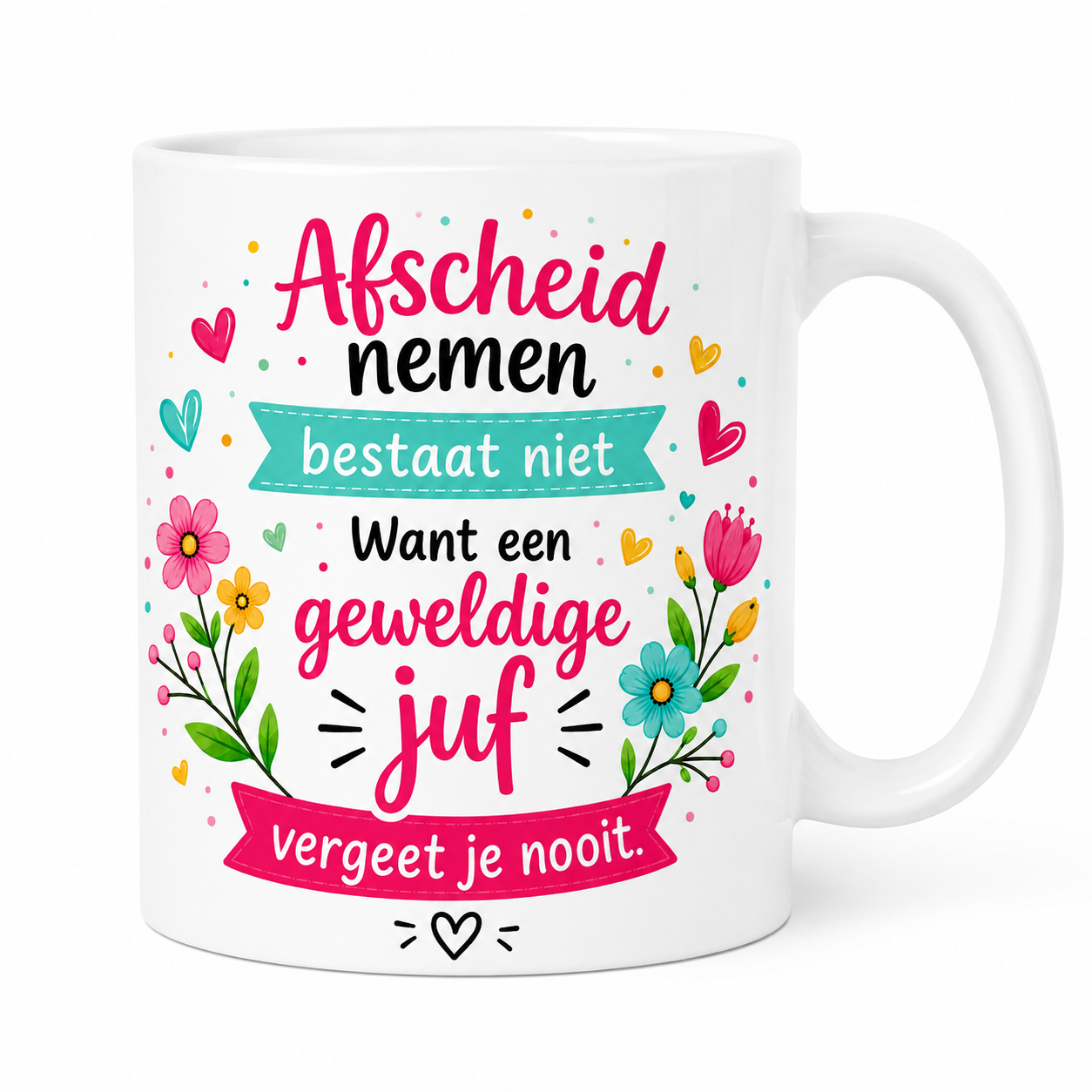 Mok Afscheid nemen bestaat niet - juf