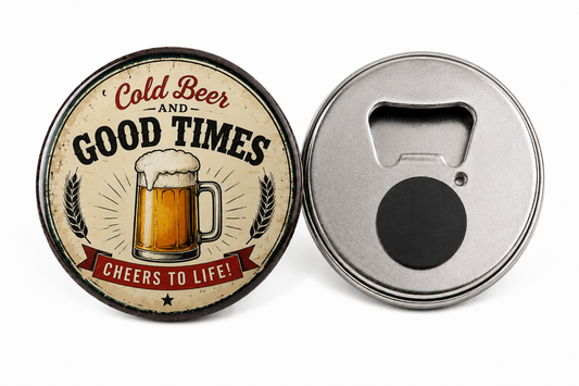 Magnetische Bieropener – Good Friends Good Beer Great Times