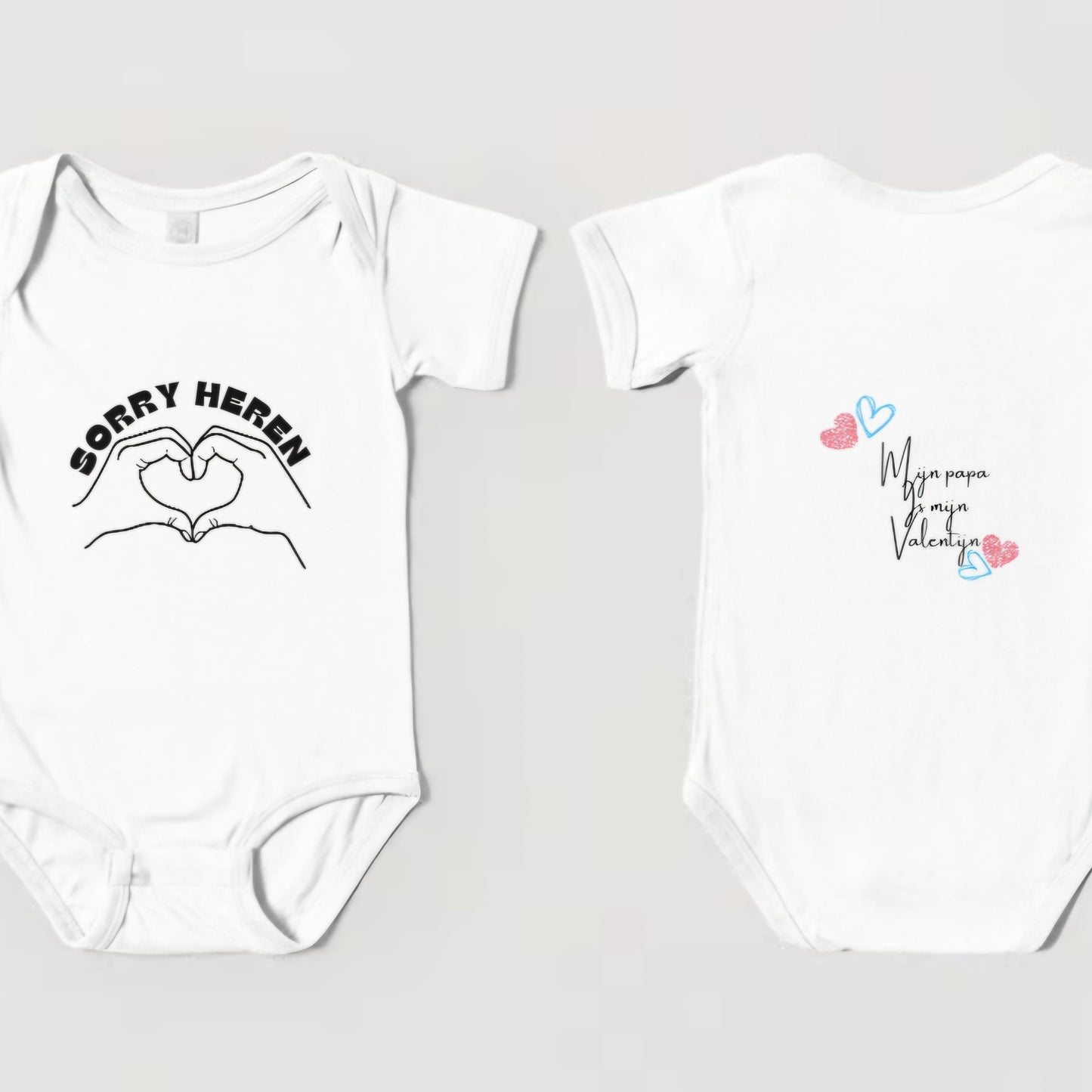 Romper Valentijn - mijn papa is mijn Valentijn