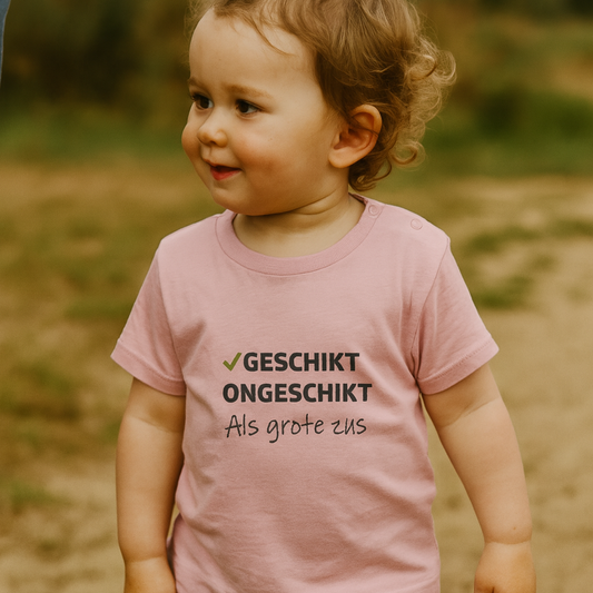 Kinder t-shirt met opdruk - geschikt als grote zus