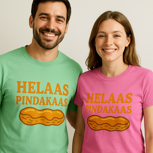 T-shirt “Helaas, pindakaas”