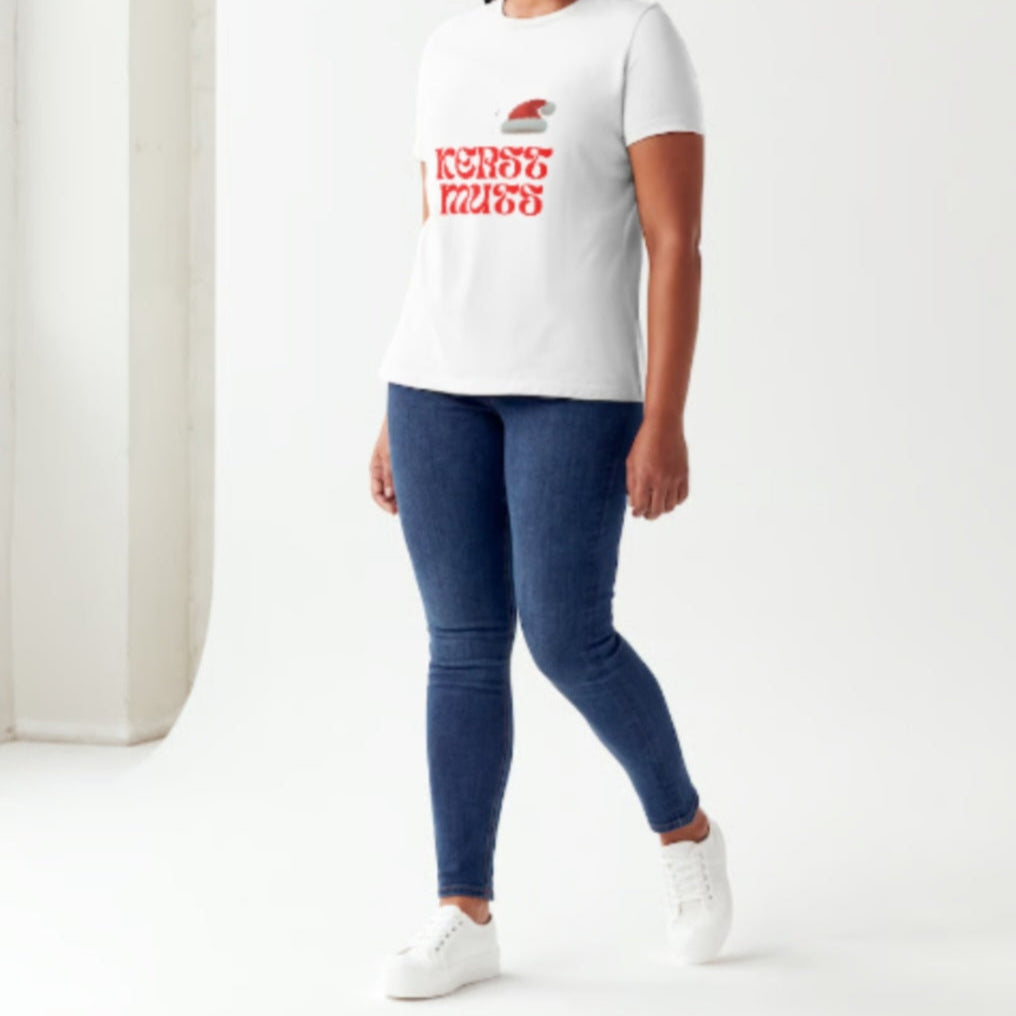 Kerst t-shirt - kerst muts