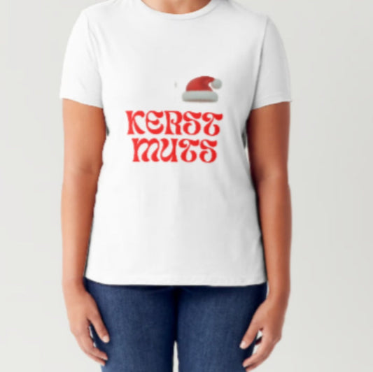 Kerst t-shirt - kerst muts