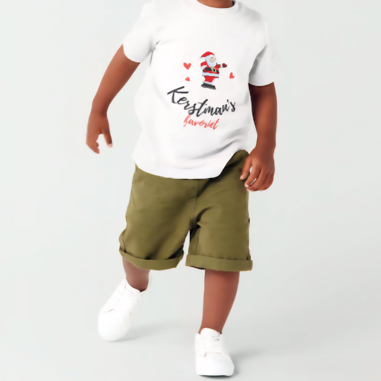 Kerst t-shirt  Kerstman's favorier