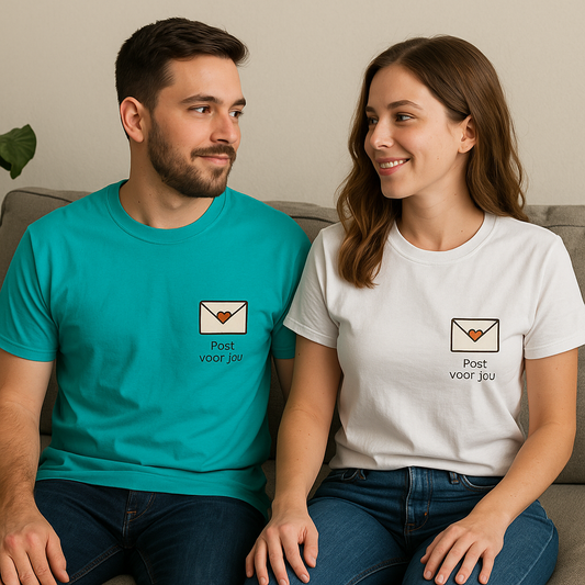T-shirt met "Post voor jou" – een boodschap recht uit het hart